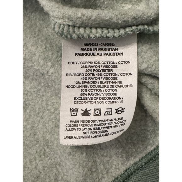 NIKE Light Green Sportswear Club Funnel-Neck Cowl Hoodie Sz XL athletic Sporty - Picture 9 of 11